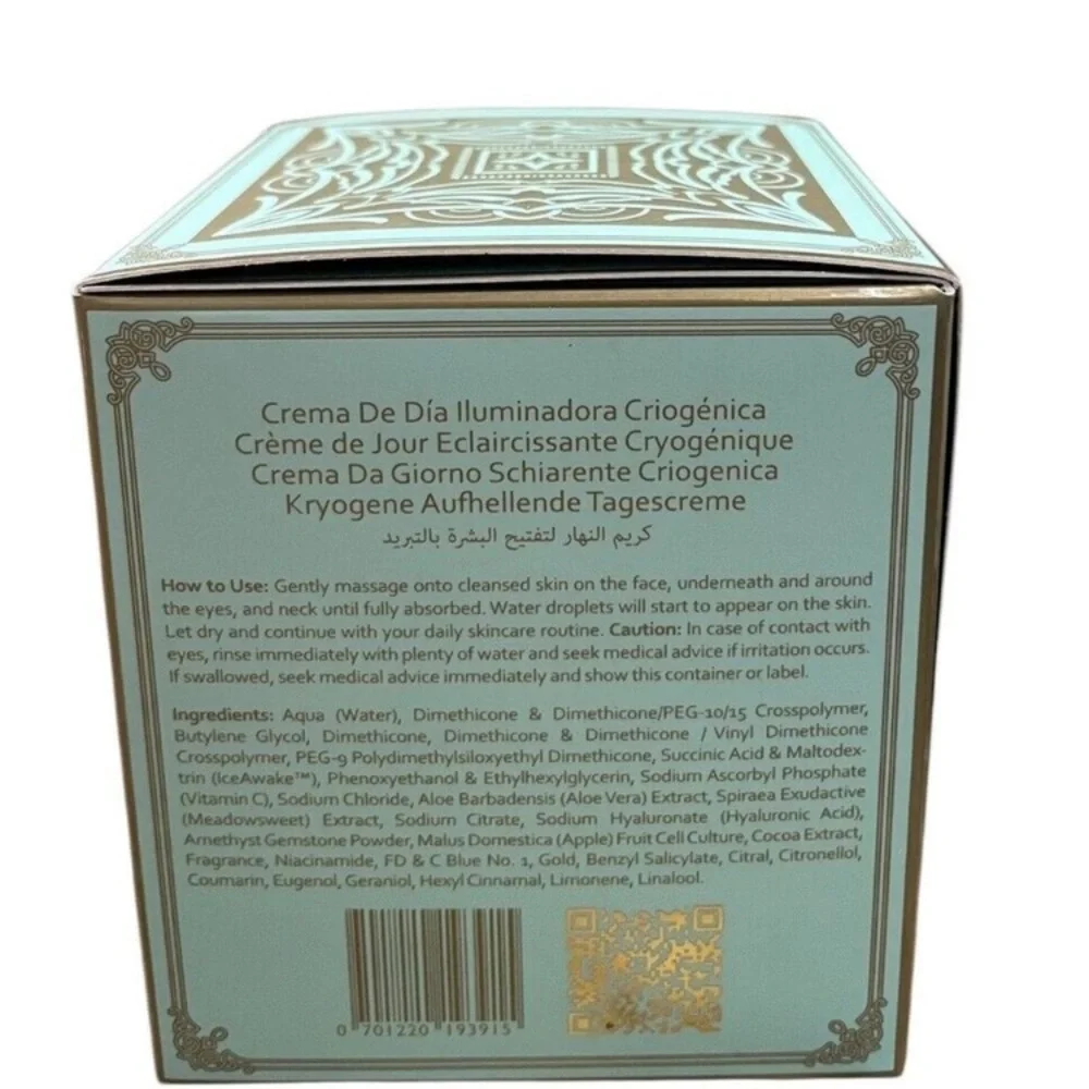 Cryogenic Day Cream 50ml 1.7oz. Repairs Skin MSRP $989.99 NEW In Box‎